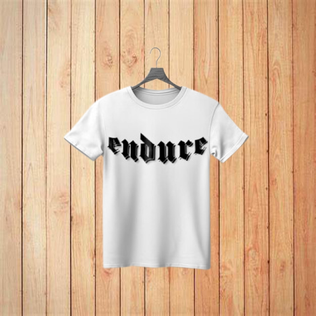 Endure Tee - Oversized Drop shoulder