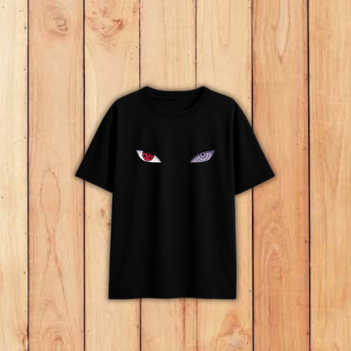 "Uchiha Gaze" โ Oversized Graphic Tee