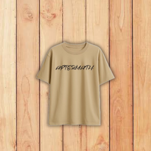 AFTERMATH TEE-- Oversized