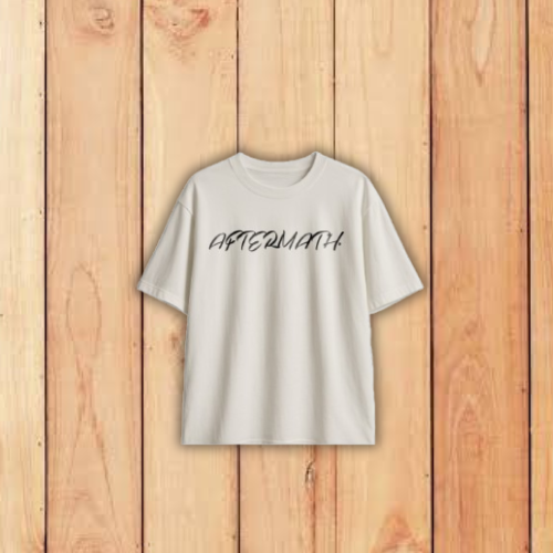 AFTERMATH TEE-- Oversized